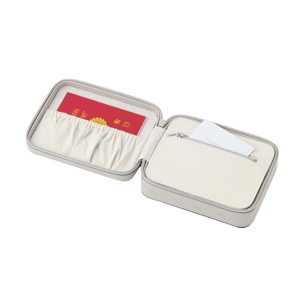 リボン トラベルジュエリーボックス マルチ ライトピンク