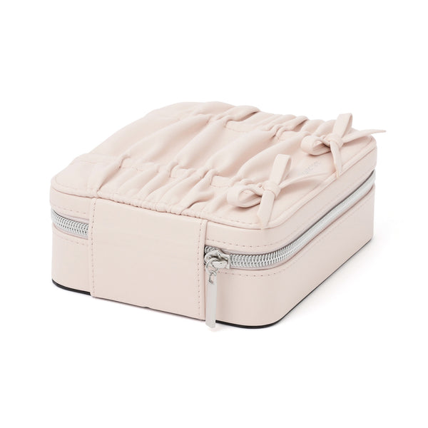 リボン トラベルジュエリーボックス マルチ ライトピンク