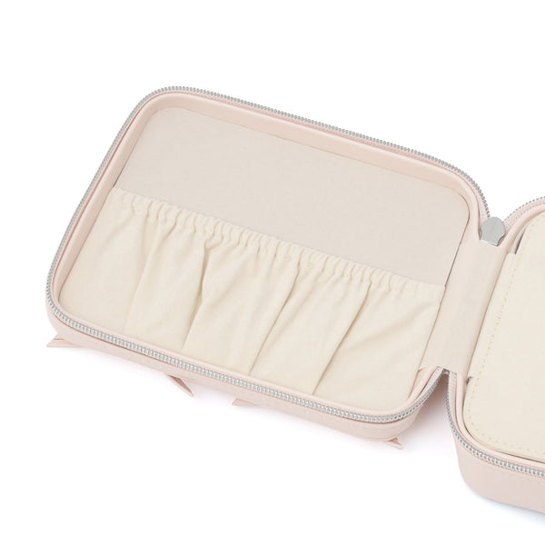 リボン トラベルジュエリーボックス マルチ ライトピンク