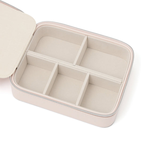 リボン トラベルジュエリーボックス マルチ ライトピンク