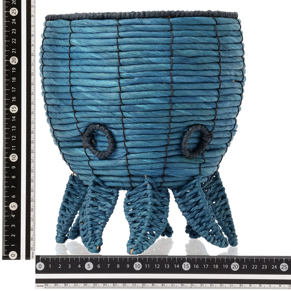 新品！エメラルドブルーが素敵！ フランフラン Francfranc ラック オクトパス バスケット S ブルー | Francfranc（フランフラン）公式
