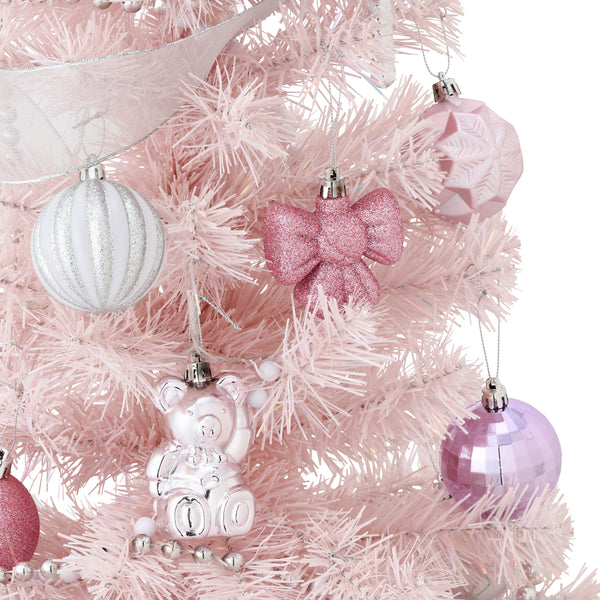 クリスマスツリー スターターセット 150cm ピンク | Francfranc 