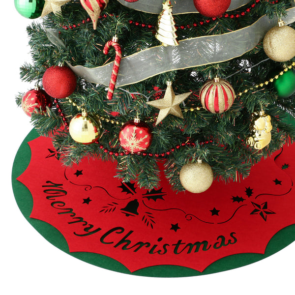 フランフラン　Francfranc　クリスマスツリー　赤い敷物　飾り付き