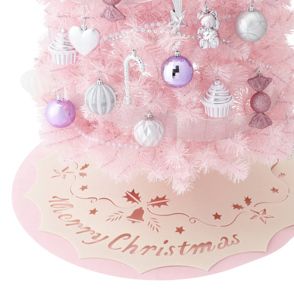 クリスマスツリー スターターセット 180cm ピンク