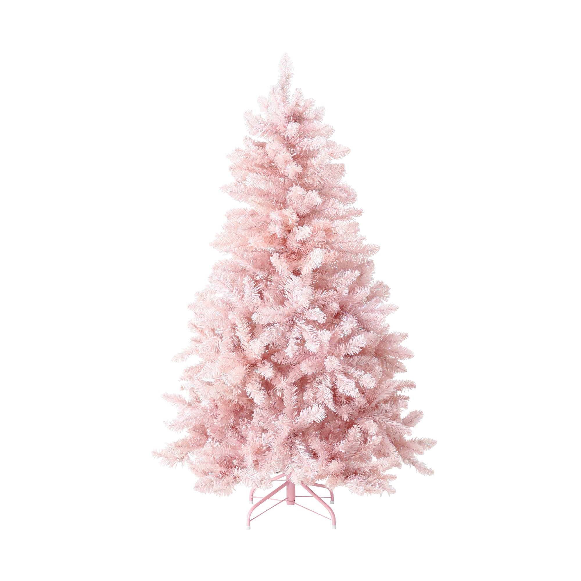 クリスマスツリー 150㎝ ピンクLED180球付き-