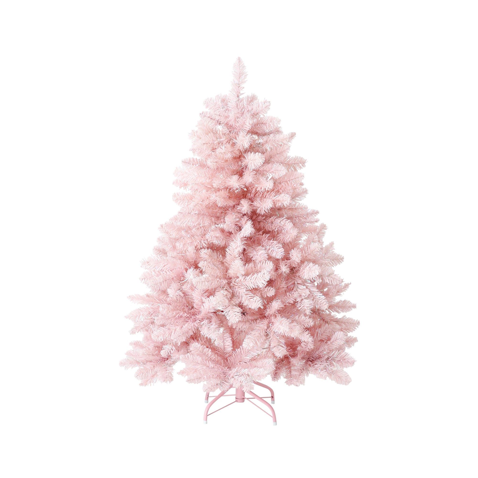 LED130球付き クリスマスツリー 120cm ピンク | Francfranc