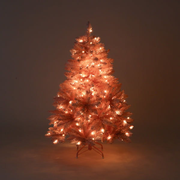 LED130球付き クリスマスツリー 120cm ピンク | Francfranc（フラン