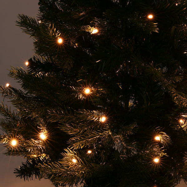 クリスマスツリー 150cm スクエアベース ポットツリー オーナメント、イルミネーション セットツリー - 3