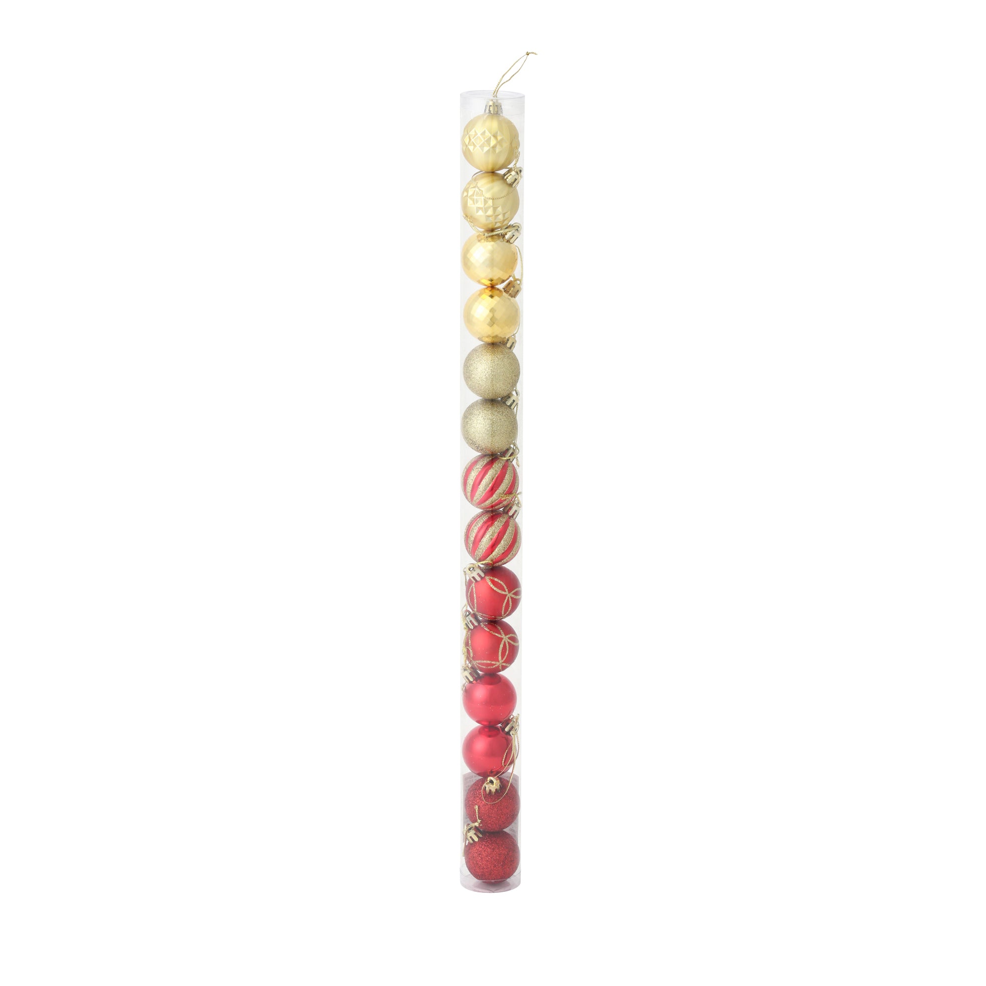 〇セットオーナメント 4cm 14個 レッド