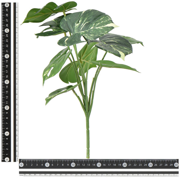 アートフラワー 斑入りモンステラブッシュ | Francfranc（フランフラン