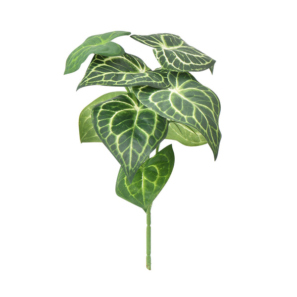 アートフラワー アンスリウムリーフブッシュ