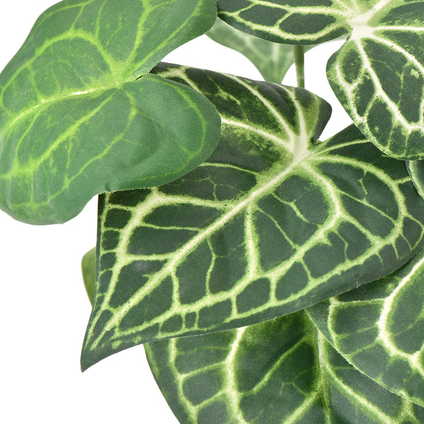 アートフラワー アンスリウムリーフブッシュ