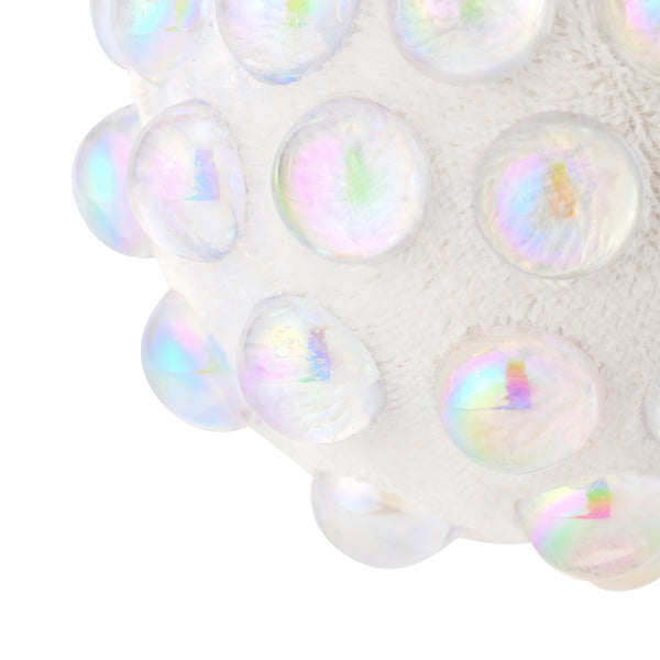 ファブリックオーナメント ドット ホワイト