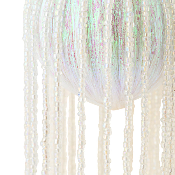 タッセルオーナメント ビーズ オーロラ
