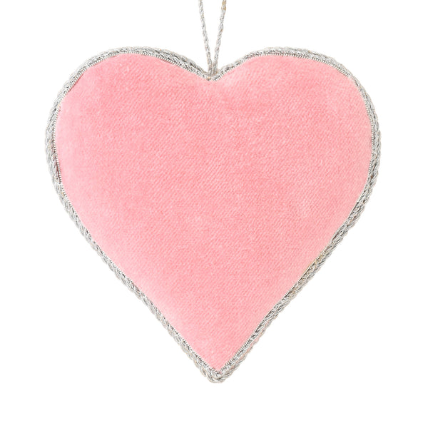 ビーズオーナメント ハート ピンク