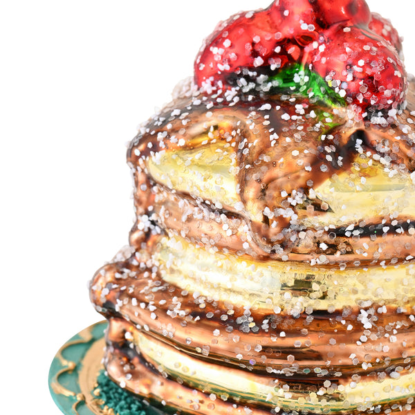ガラスオーナメント パンケーキ