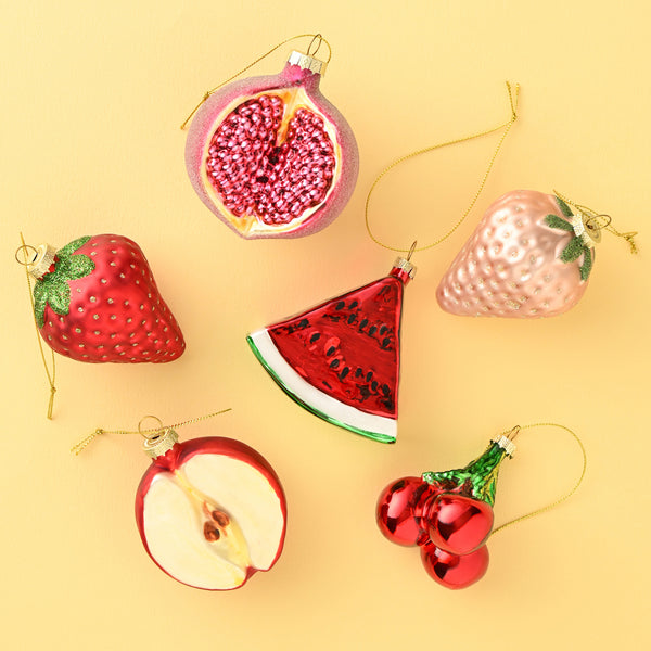 ガラスオーナメント ストロベリー ピンク | Francfranc（フランフラン