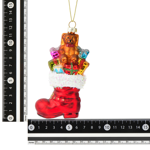 ガラスオーナメント プレゼントブーツ | Francfranc（フランフラン