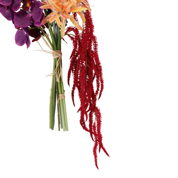 ブーケ ダイヤモンドリリー ミックス イエロー×パープル | Francfranc