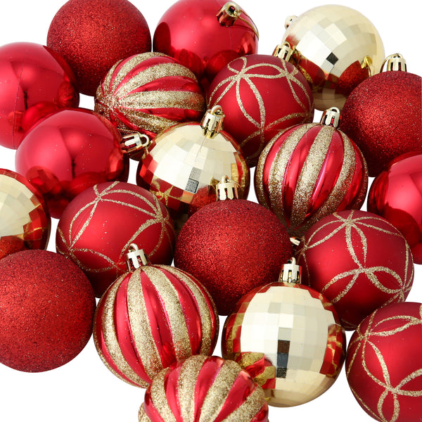 セットオーナメント 6cm 20個 レッド | Francfranc（フランフラン