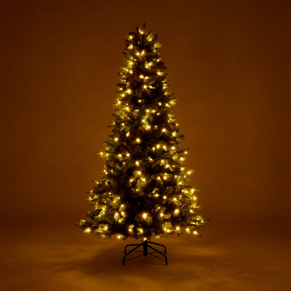 LED280球付き クリスマスツリー 180cm イエローグリーン