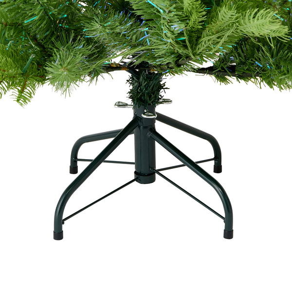 LED140球付き クリスマスツリー 120cm イエローグリーン