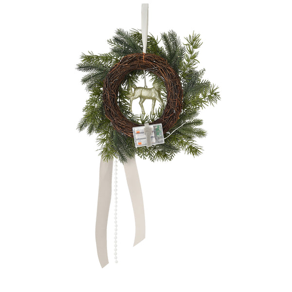 Francfranc LED付きクリスマスツリー、 オーナメント、リース付き コーディネートで悩まない お得なクリスマスツリーセット