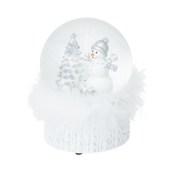 スノードーム スノーマン L ホワイト