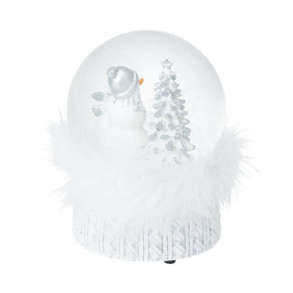 スノードーム スノーマン L ホワイト