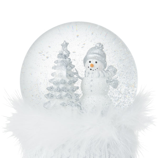 スノードーム スノーマン L ホワイト