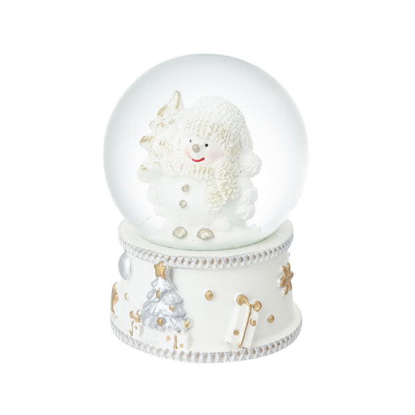 スノードーム スノーマン  S ホワイト