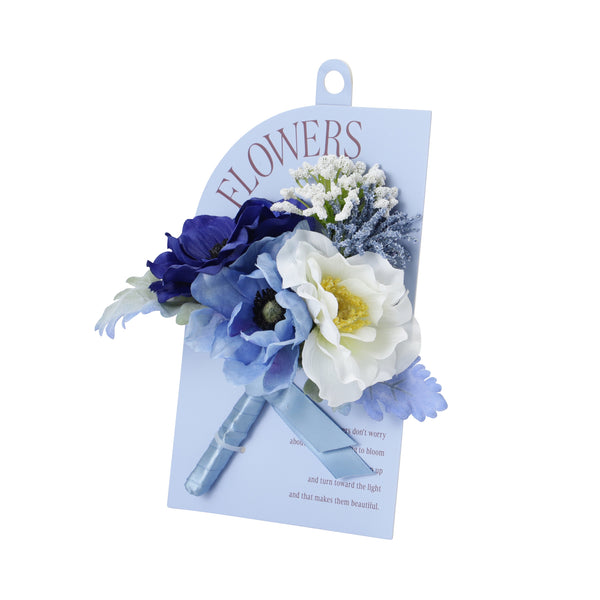 プチブーケ アネモネミックス ブルー