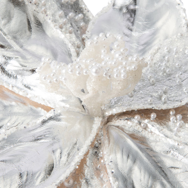 アートプランツ パール ポインセチア シルバー | Francfranc（フラン