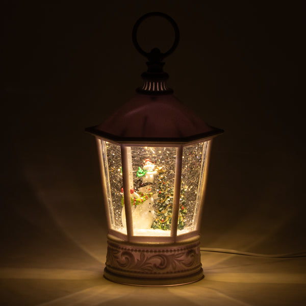 スノードーム スクエアランタン スノーマン L | Francfranc（フラン