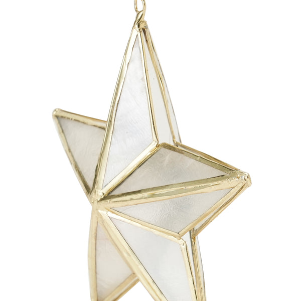 カピスオーナメント スター クリア