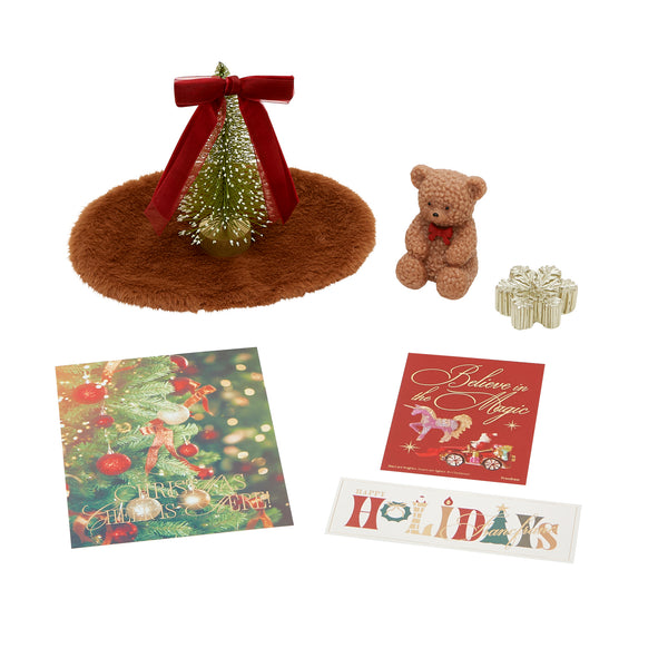 ミニクリスマスデコレーション ギフトセット レッド×グリーン