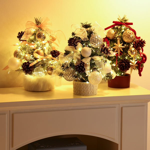 デスクトップツリー リボン ホワイト