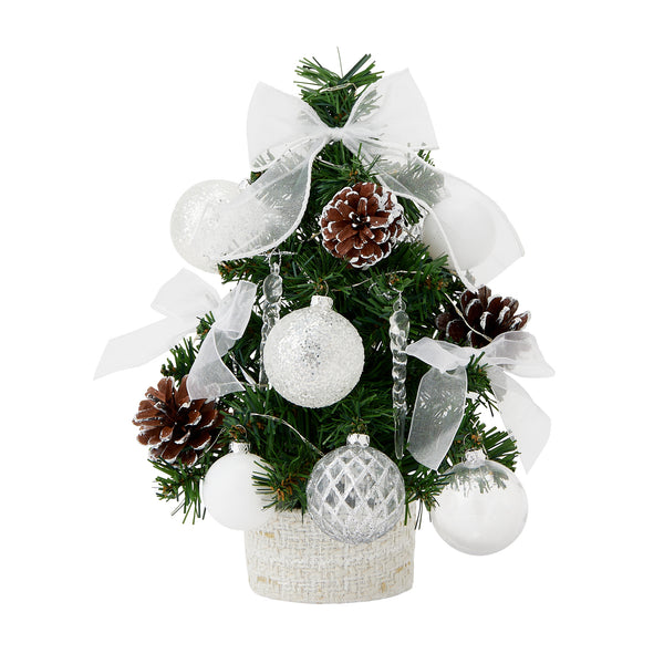 デスクトップツリー リボン ホワイト