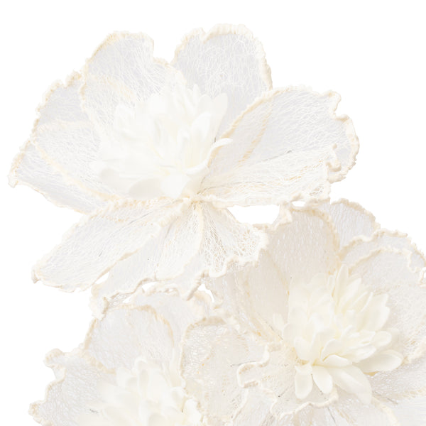 アートプランツ メッシュ フラワー ホワイト | Francfranc（フラン