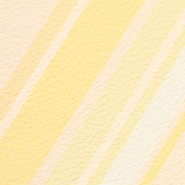リムーバブル ウォールペーパー オーバーストライプ イエロー