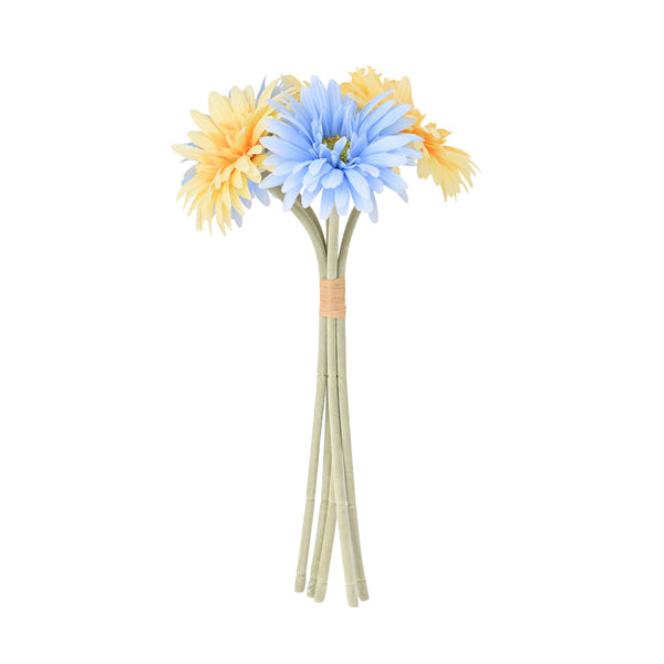 ミニブーケ ガーベラ ライトブルー