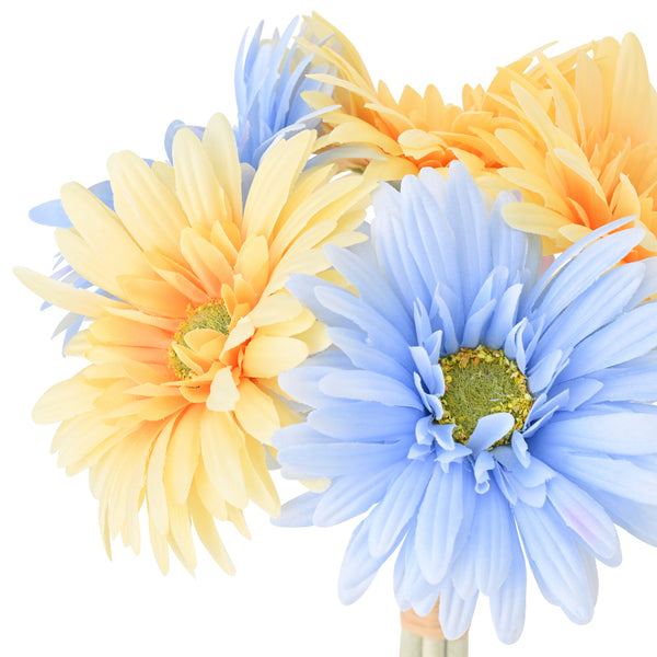 ミニブーケ ガーベラ ライトブルー