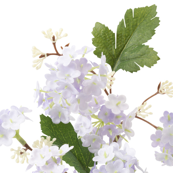 アートフラワー スノーボール ライトパープル