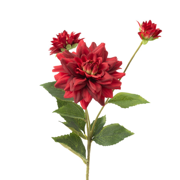 アートフラワー ダリア ダークピンク