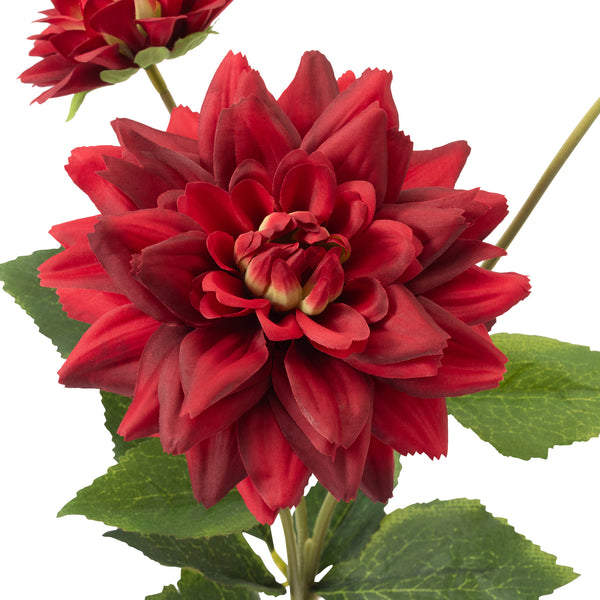 アートフラワー ダリア ダークピンク