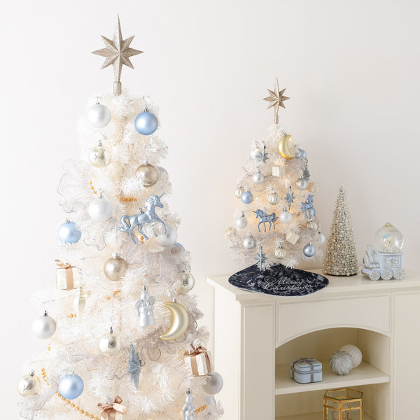 クリスマスツリー スターターセット 150cm ホワイト | Francfranc