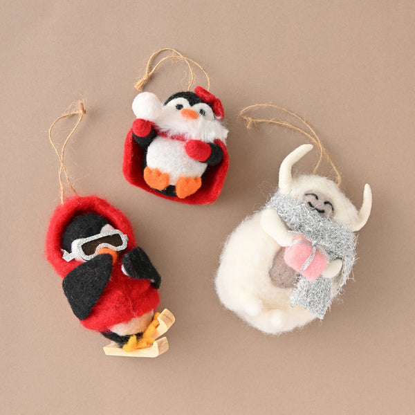 フェルトオーナメント スキーペンギン | Francfranc（フランフラン