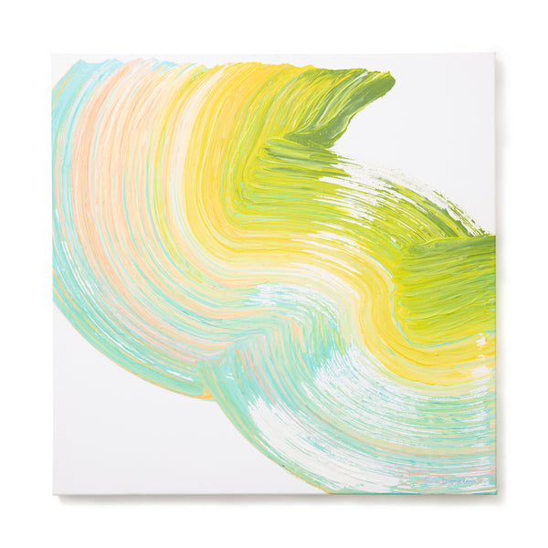 ペインティング アートボード ウェーブ M ブルー | Francfranc（フラン