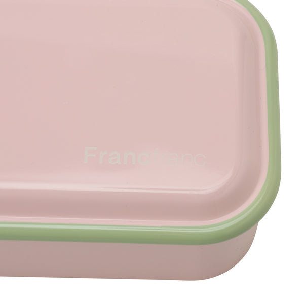 スクエア ランチボックス 2段 ピンク | Francfranc（フランフラン 