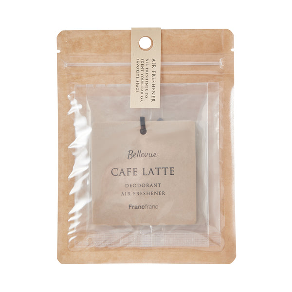 ベルビュー エアーフレッシュナー 2（2枚セット） カフェラテ